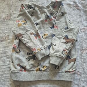 H&M Kids' Gray Animal Adventure Sweatshirt